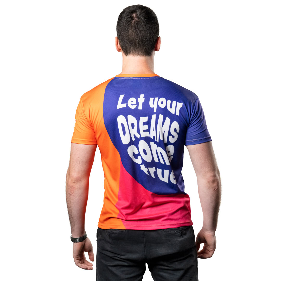 Koszulka Sportowa Let Your Dreams Come True